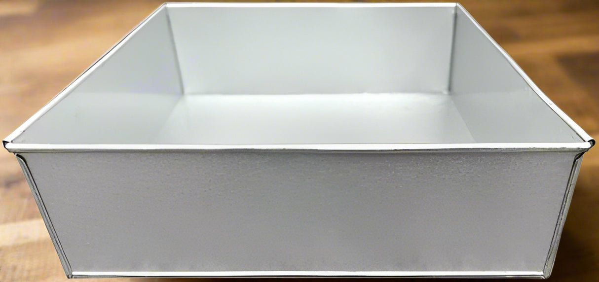 Single Square Cake Pan – Available in 6", 8", 10", 12" (3" DEEP)