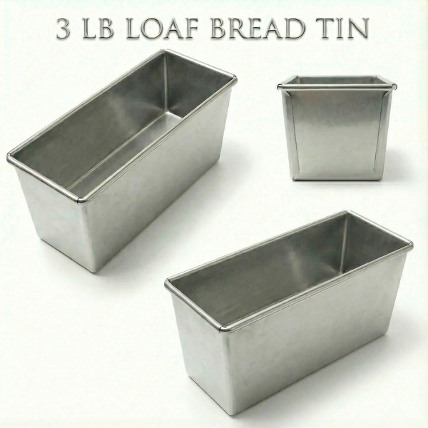 Heavy-Duty Loaf Tins – 1Lb, 2Lb, 3Lb, 4Lb & 5Lb | Individual Sizes & Full Set Available