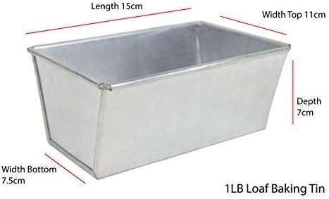 Heavy-Duty Loaf Tins – 1Lb, 2Lb, 3Lb, 4Lb & 5Lb | Individual Sizes & Full Set Available