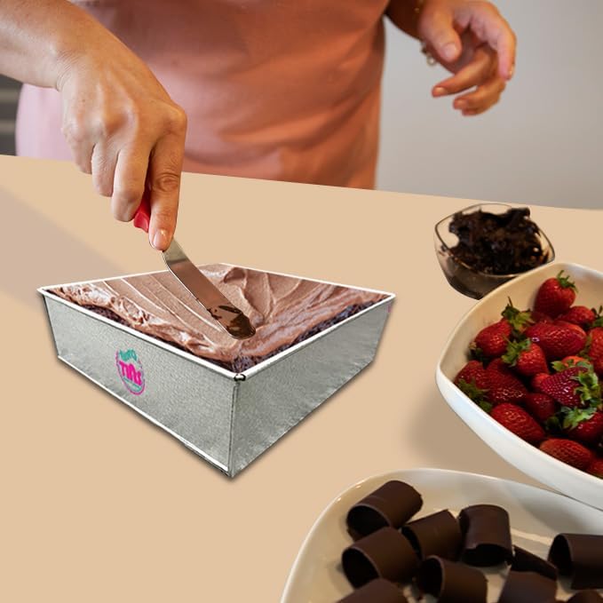 Single Square Cake Pan – Available in 6", 8", 10", 12" (3" DEEP)