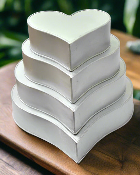 4 tier heart