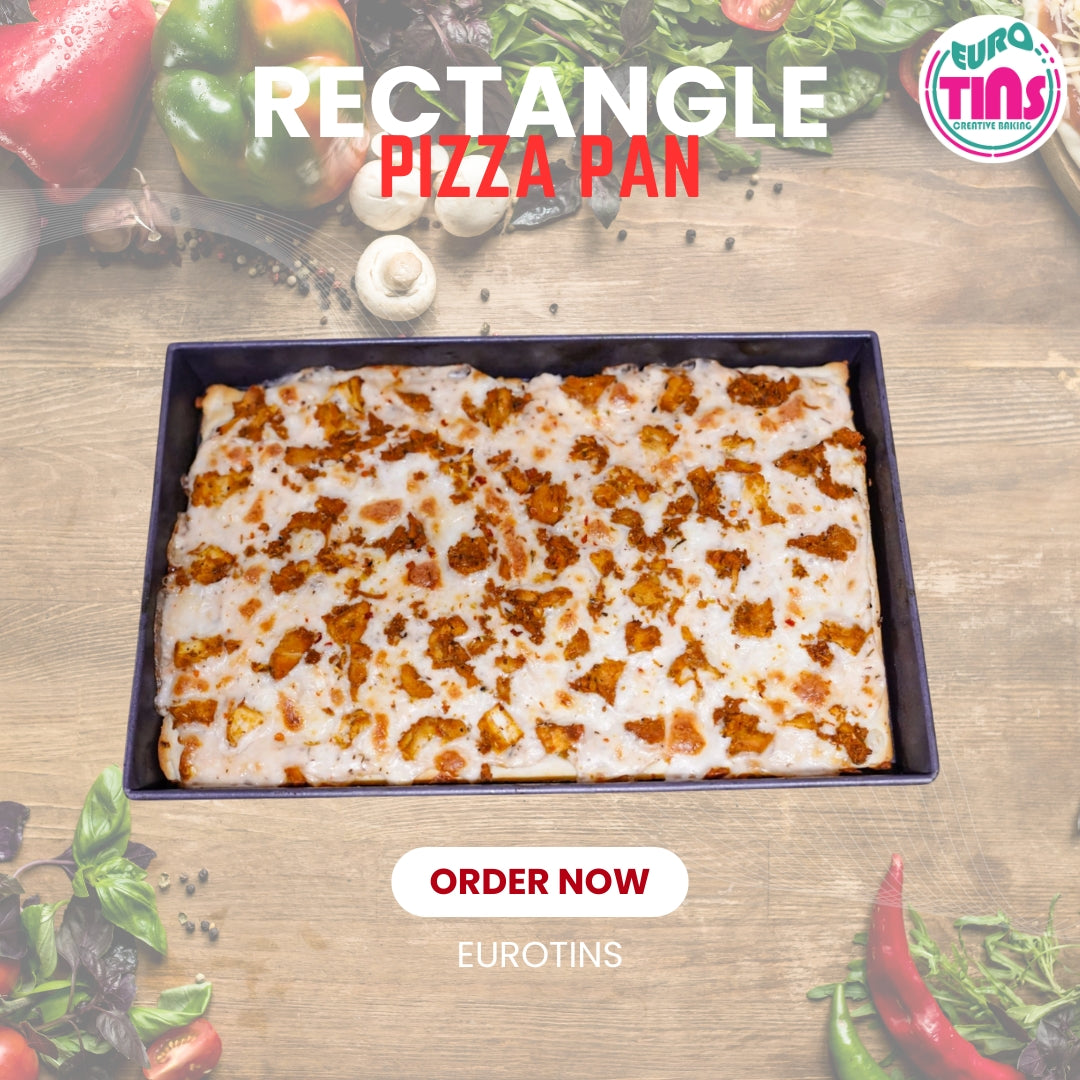 EUROTINS Non-Stick Pizza Pan– Aluminized Steel Creative Baking Moulds – 6 Unique Shapes