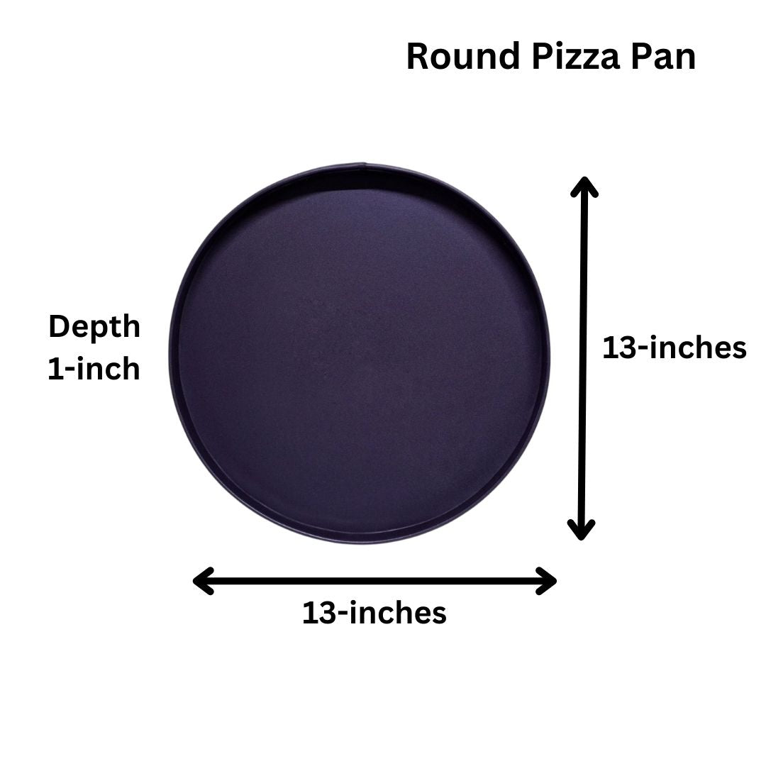 EUROTINS Non-Stick Pizza Pan– Aluminized Steel Creative Baking Moulds – 6 Unique Shapes