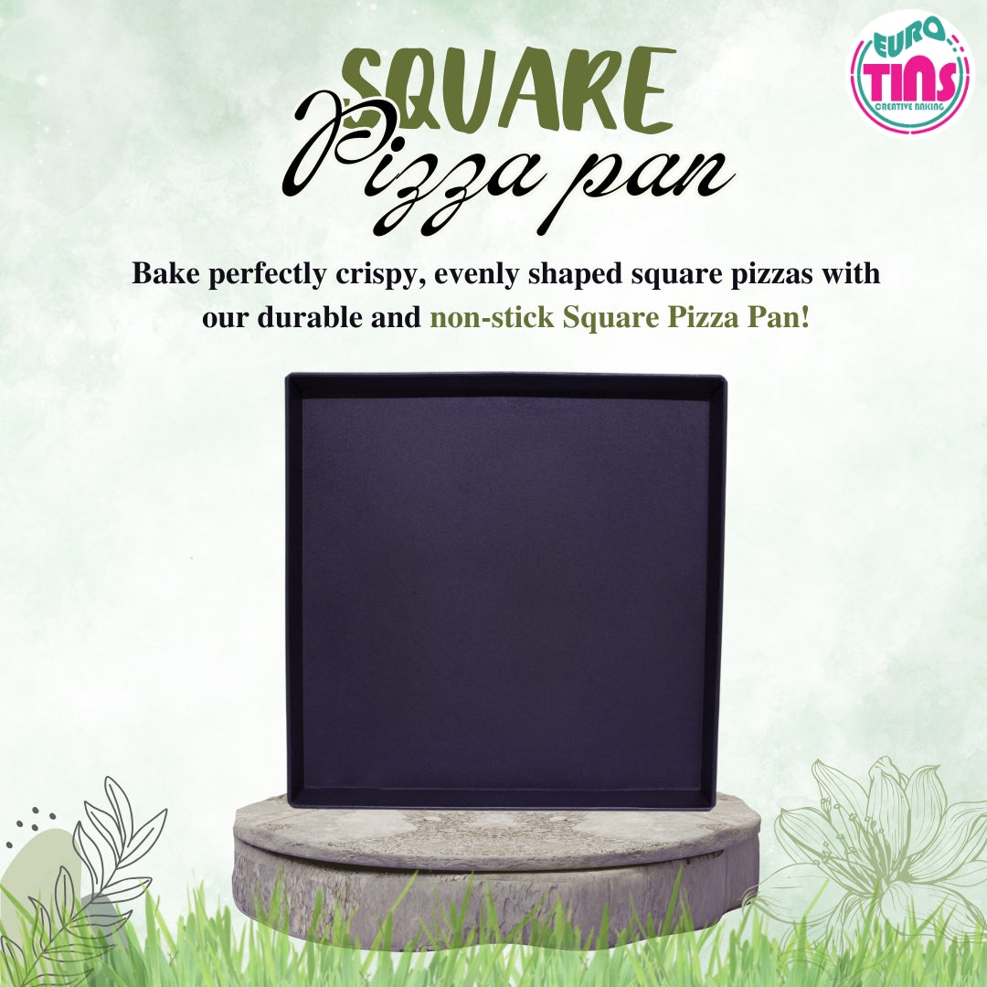 EUROTINS Non-Stick Pizza Pan– Aluminized Steel Creative Baking Moulds – 6 Unique Shapes