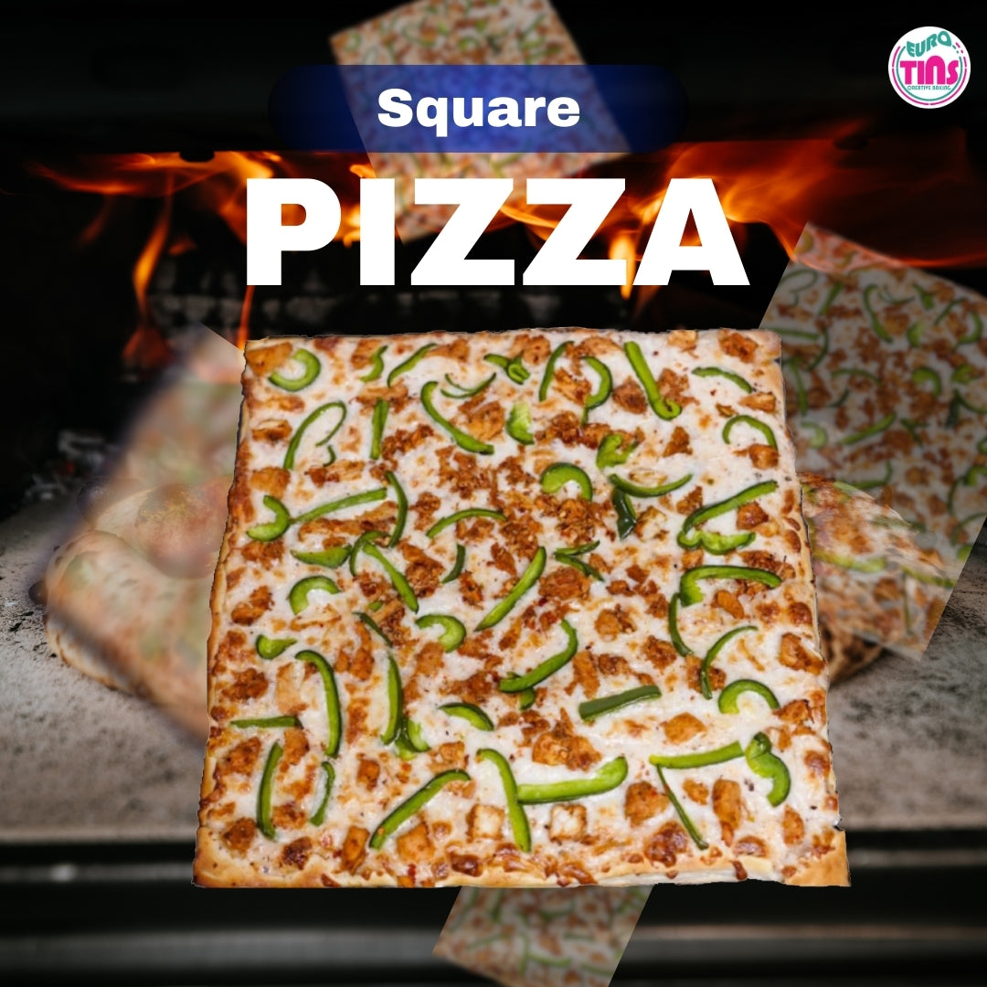 EUROTINS Non-Stick Pizza Pan– Aluminized Steel Creative Baking Moulds – 6 Unique Shapes