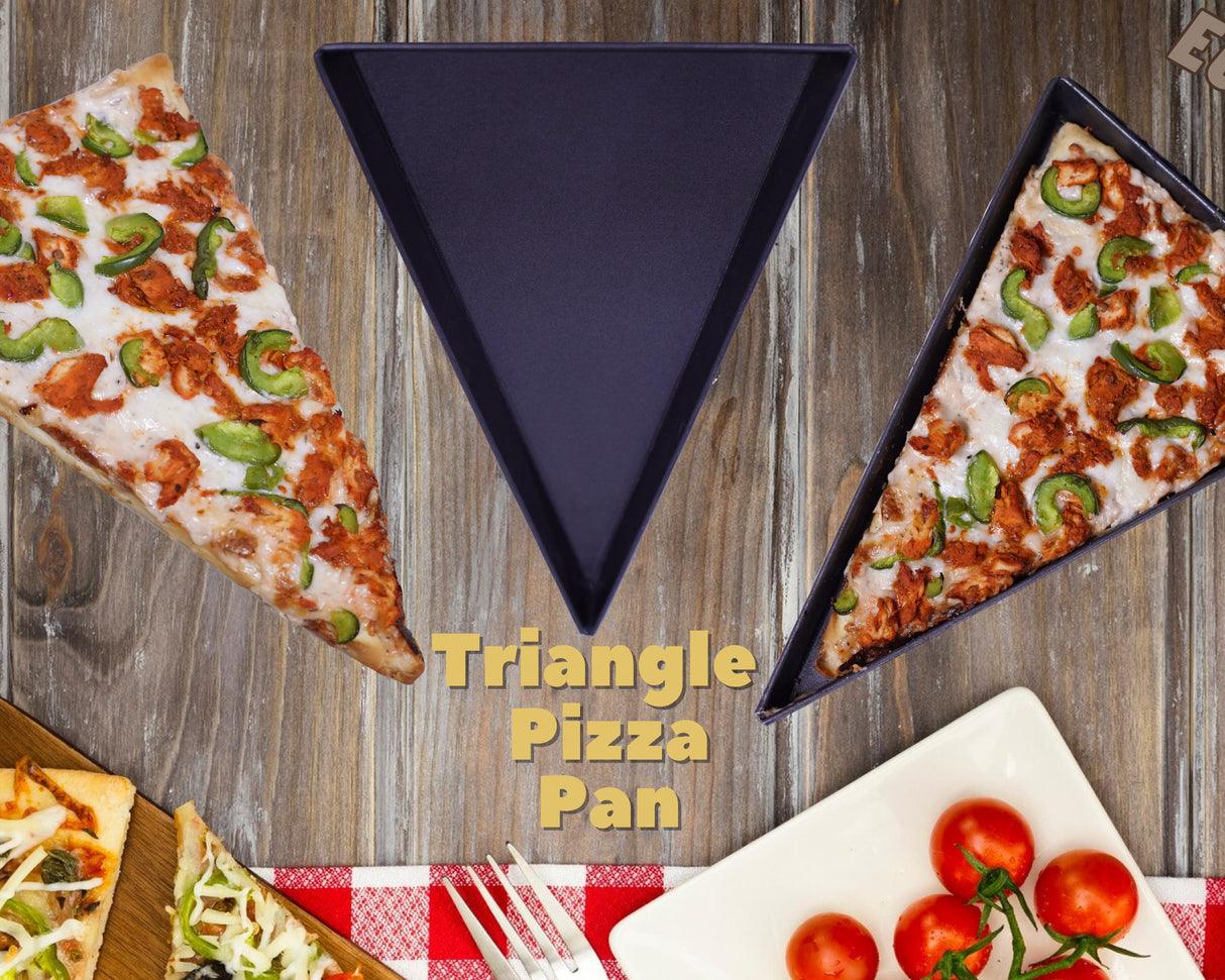 EUROTINS Non-Stick Pizza Pan– Aluminized Steel Creative Baking Moulds – 6 Unique Shapes