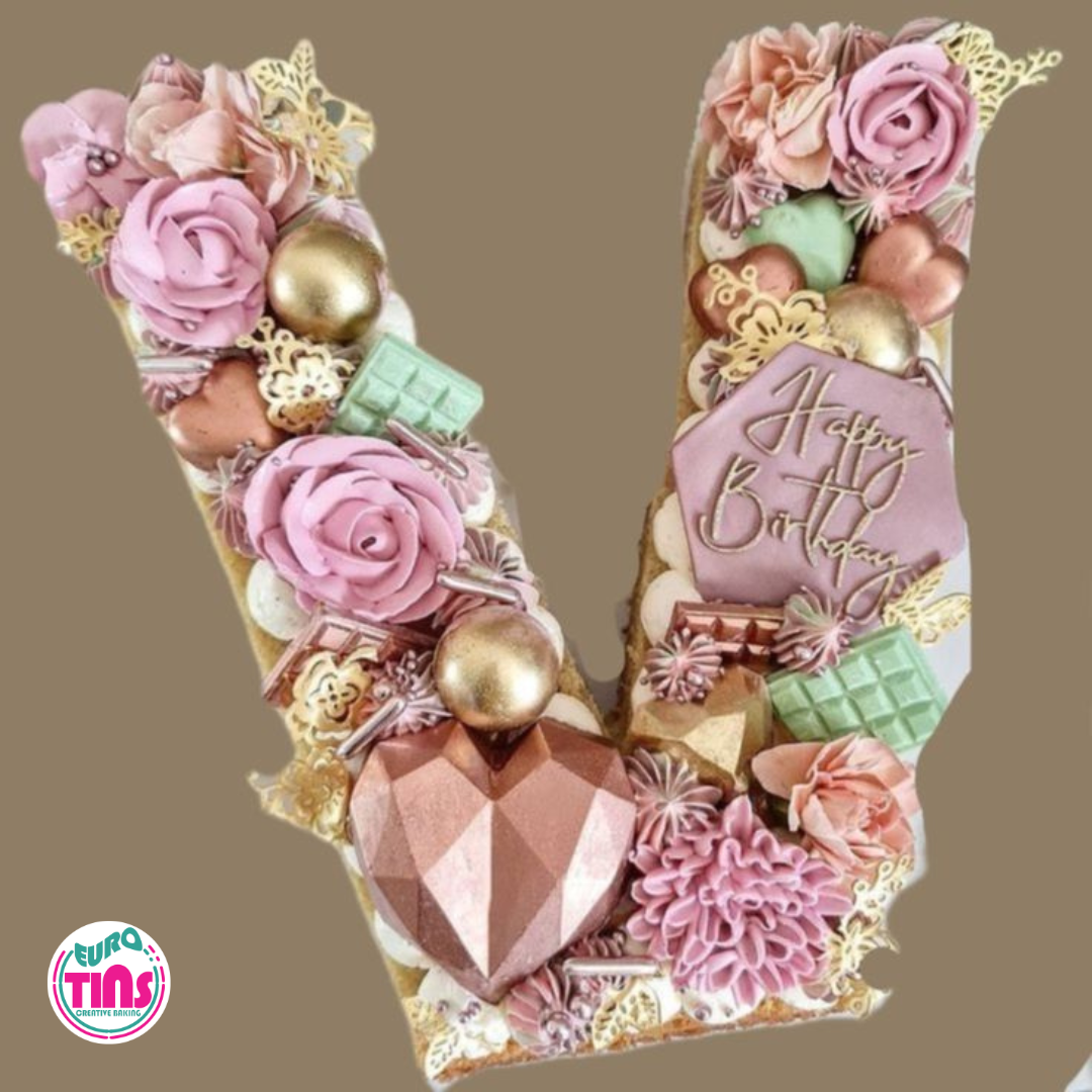 ALPHABET SHAPE CAKE TIN BIRTHDAY CAKE BAKING MOULD