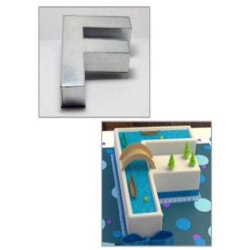 ALPHABET SHAPE CAKE TIN BIRTHDAY CAKE BAKING MOULD