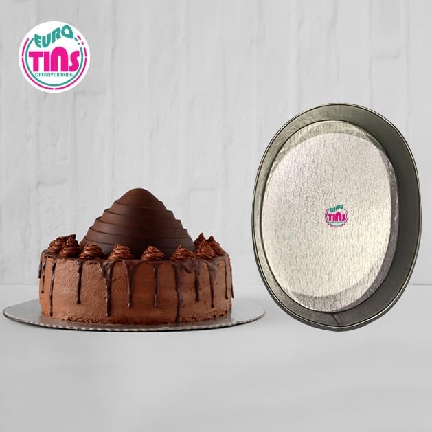 Oval Cake Pan – Available in 6", 8", 10", 12" (3" DEEP)