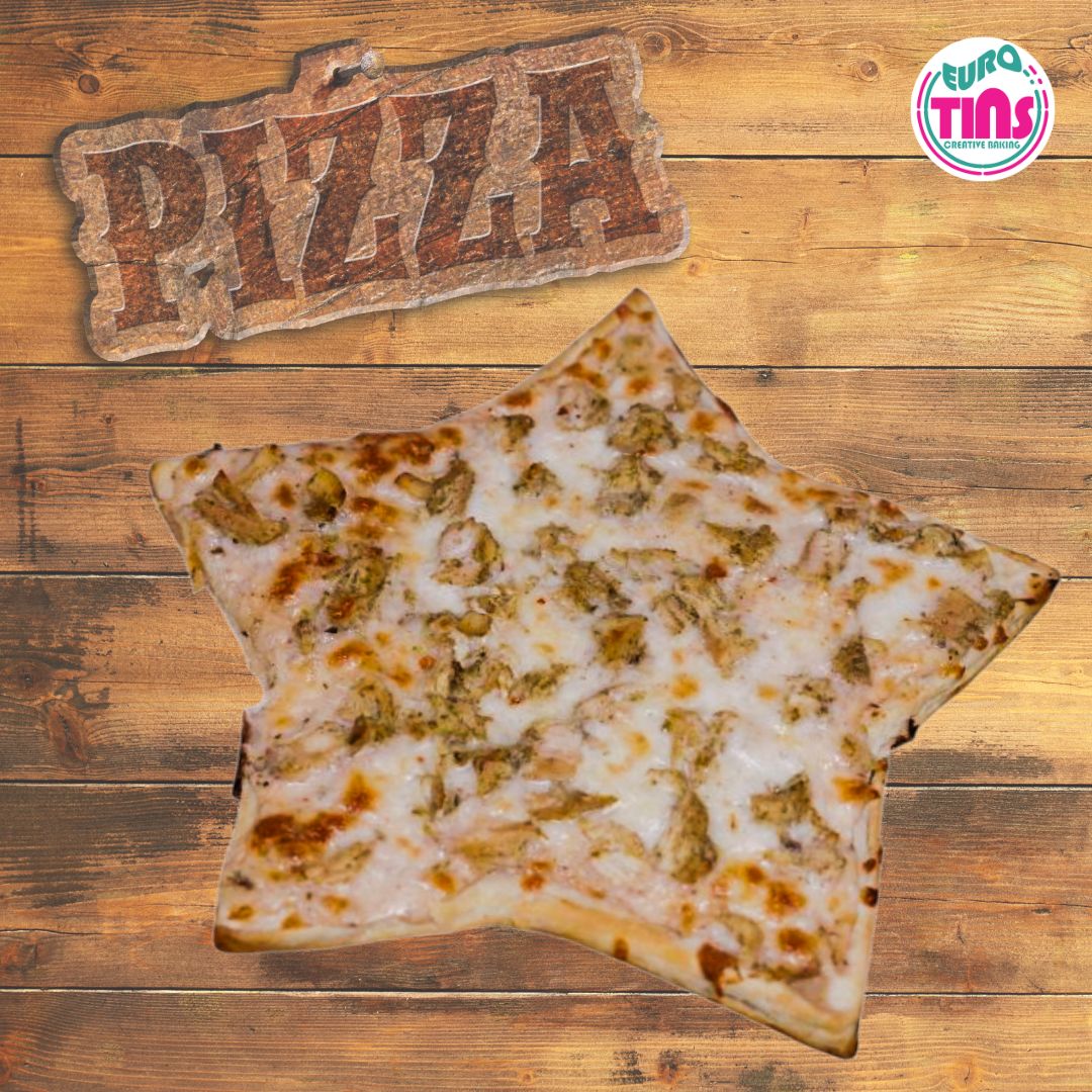 EUROTINS Non-Stick Pizza Pan– Aluminized Steel Creative Baking Moulds – 6 Unique Shapes