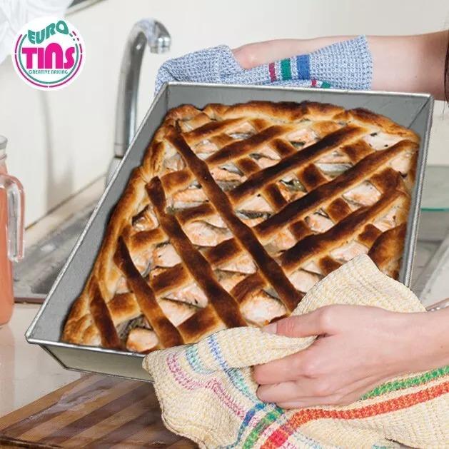 Single Rectangle Cake Pan / Cake Mould / Cake Tin – Available in 6", 8", 10", 12" (3" DEEP)