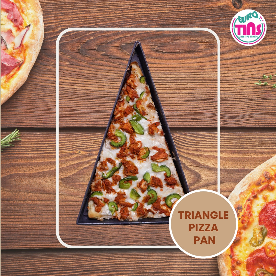 EUROTINS Non-Stick Pizza Pan– Aluminized Steel Creative Baking Moulds – 6 Unique Shapes