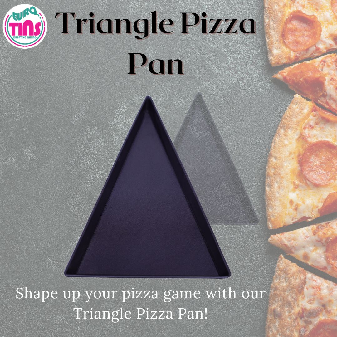 EUROTINS Non-Stick Pizza Pan– Aluminized Steel Creative Baking Moulds – 6 Unique Shapes