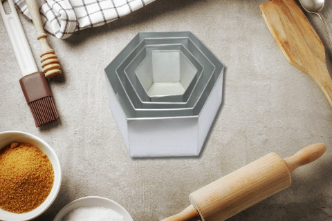 Hexagon Cake Pans