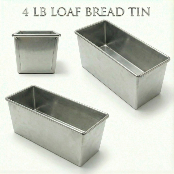 Heavy-Duty Loaf Tins – 1Lb, 2Lb, 3Lb, 4Lb & 5Lb | Individual Sizes & Full Set Available