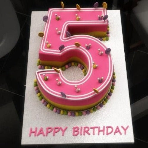 Number Cake Tin Baking Pan Mould – Ideal for Birthday, Anniversary & Celebration Cakes