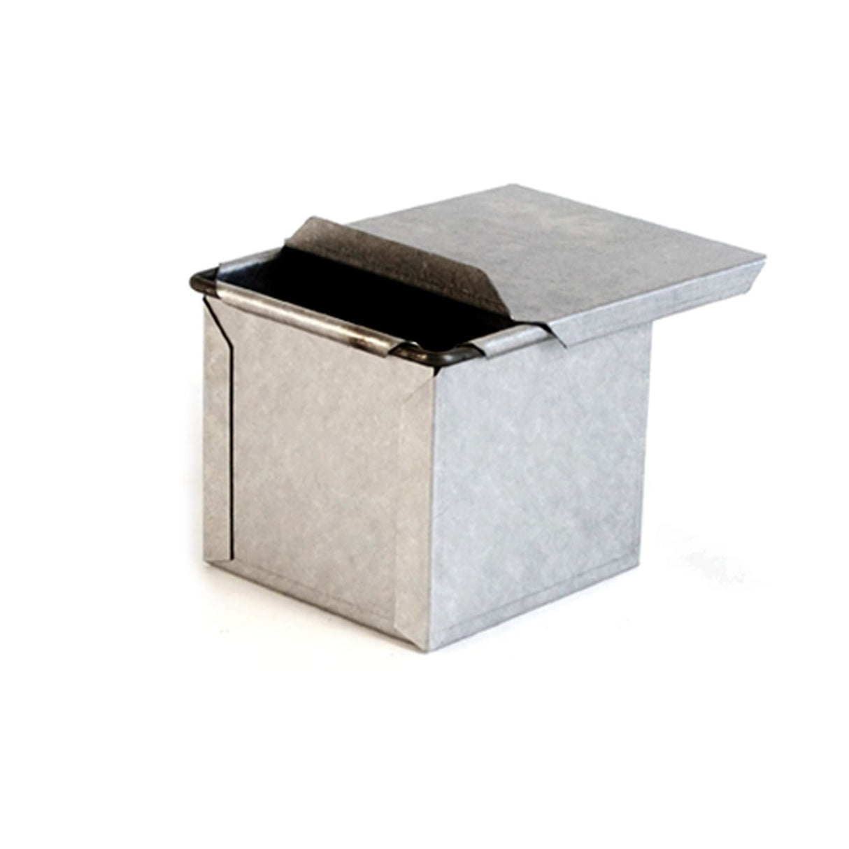 Set of 2 Pullman Cube Tin with Lid 10 x 10 x 10 cm