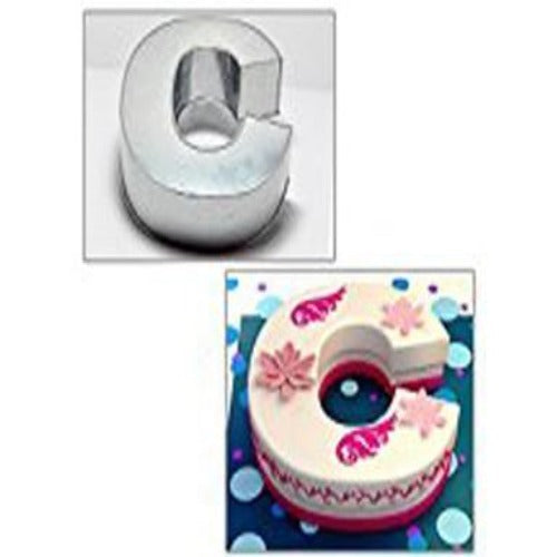 LARGE ALPHABET C SHAPE CAKE TIN BIRTHDAY CAKE BAKING MOULD