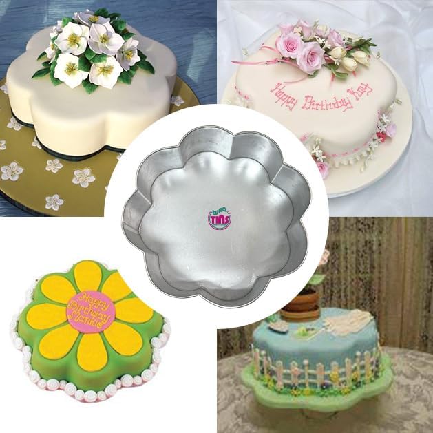 Petal Cake Pan – Available in 6", 8", 10", 12" (3" DEEP)