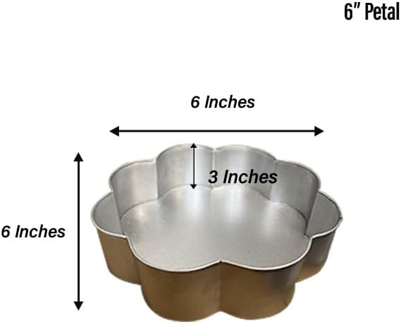 Petal Cake Pan – Available in 6", 8", 10", 12" (3" DEEP)