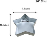 Star Cake Pan – Available in 6", 8", 10", 12" (3" DEEP)