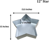 Star Cake Pan – Available in 6", 8", 10", 12" (3" DEEP)