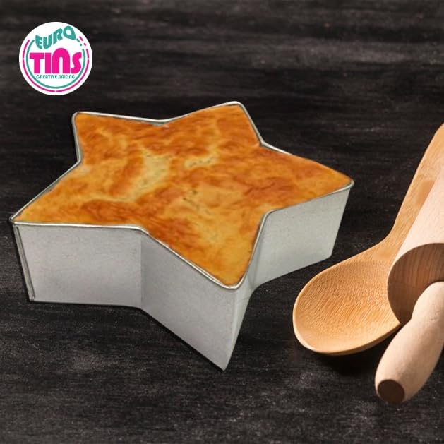 Star Cake Pan – Available in 6", 8", 10", 12" (3" DEEP)
