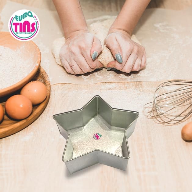 Star Cake Pan – Available in 6", 8", 10", 12" (3" DEEP)