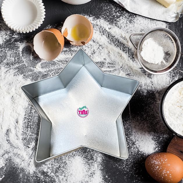 Star Cake Pan – Available in 6", 8", 10", 12" (3" DEEP)