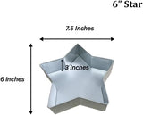 Star Cake Pan – Available in 6", 8", 10", 12" (3" DEEP)